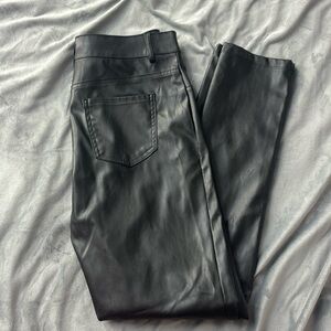 Leather pants size large/medium